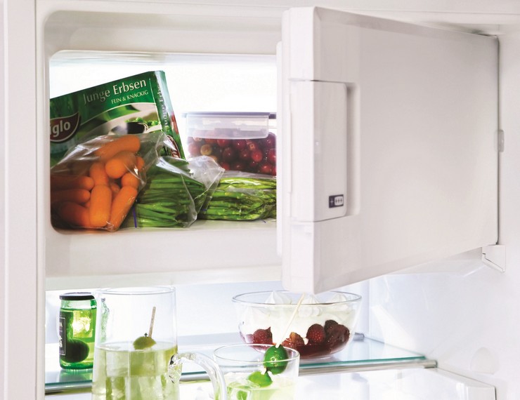 Какие полки самые холодные в однокамерных холодильниках
