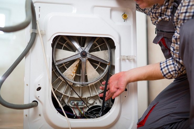 Как поменять ремень на стиральной машине
